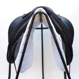 Bates Artiste Dressage Saddle - Size 1 (17-17.5") Black (Easy Change System) (SKU358) - BUY IT NOW