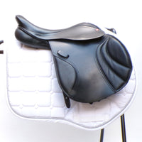 Albion K2 CC (Cob/Connemara) Jump Saddle - 16.5" Wide (Adjusta Model) Black (SKU429) - BUY IT NOW