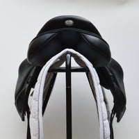 Fairfax Andrew Hoy Monoflap XC Saddle, Adjustable, 17.5", Black (SKU441)