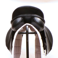 Kent and Masters Original High Wither GP saddle, Adjustable Gullet, 17.5", Black (SKU484)