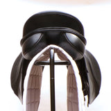 Kent and Masters Original High Wither GP saddle, Adjustable Gullet, 17.5", Black (SKU484)
