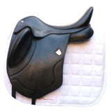 Bates Artiste Dressage Saddle - Size 1 (17-17.5") Black (Easy Change System) (SKU358) - BUY IT NOW