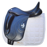 Fairfax World Class Monoflap Dressage Saddle on the Elias Panel, 17.5", Adjustable, Black (SKU510) - BUY IT NOW