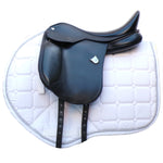 Bates Pony Dressage Saddle - Size 16", Black (SKU541) - BUY IT NOW