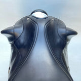 Bates Artiste Dressage Saddle - Size 1 (17-17.5") Black (Easy Change System) (SKU358) - BUY IT NOW