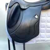 Bates Artiste Dressage Saddle - Size 1 (17-17.5") Black (Easy Change System) (SKU358) - BUY IT NOW