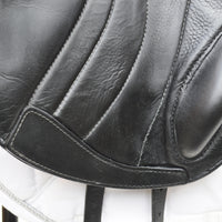 Fairfax Andrew Hoy Monoflap XC Saddle, Adjustable, 17.5", Black (SKU441)