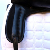 Collegiate Integrity Monoflap Dressage Saddle, Adjustable, 17", Black (SKU243) - BUY IT NOW