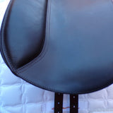 Bates Pony Dressage Saddle (Long Flap) - Size 15", Brown (SKU536)