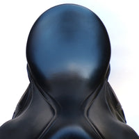 Collegiate Integrity Monoflap Dressage Saddle, Adjustable, 17", Black (SKU243) - BUY IT NOW