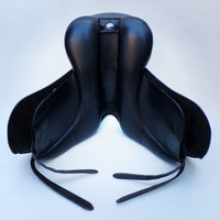 Bates Pony Dressage Saddle - Size 16", Black (SKU541)