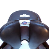 Bates Pony Dressage Saddle (Long Flap) - Size 15", Brown (SKU536)