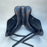 Bates Artiste Dressage Saddle - Size 1 (17-17.5") Black (Easy Change System) (SKU358) - BUY IT NOW