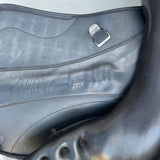 Bates Artiste Dressage Saddle - Size 1 (17-17.5") Black (Easy Change System) (SKU358) - BUY IT NOW