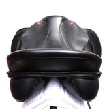 Kent and Masters Original High Wither GP saddle, Adjustable Gullet, 17.5", Black (SKU484)