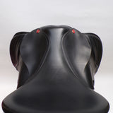Kent and Masters Original High Wither GP saddle, Adjustable Gullet, 17.5", Black (SKU484)