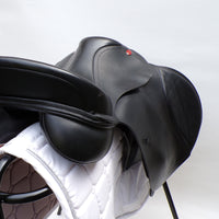 Kent and Masters Original High Wither GP saddle, Adjustable Gullet, 17.5", Black (SKU484)