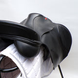 Kent and Masters Original High Wither GP saddle, Adjustable Gullet, 17.5", Black (SKU484)