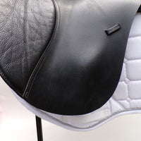 Kent and Masters Original High Wither GP saddle, Adjustable Gullet, 17.5", Black (SKU484)