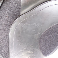 Kent and Masters Original High Wither GP saddle, Adjustable Gullet, 17.5", Black (SKU484)