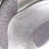 Kent and Masters Original High Wither GP saddle, Adjustable Gullet, 17.5", Black (SKU484)