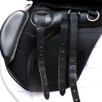 Kent and Masters Original High Wither GP saddle, Adjustable Gullet, 17.5", Black (SKU484)