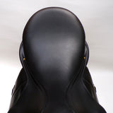 Albion Fabrento Dressage Saddle, 17" Wide (Adjusta Model), Black (SKU146)