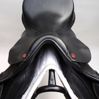 Kent and Masters Original High Wither GP saddle, Adjustable Gullet, 17.5", Black (SKU484)