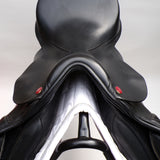 Kent and Masters Original High Wither GP saddle, Adjustable Gullet, 17.5", Black (SKU484)