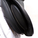 Kent and Masters Original High Wither GP saddle, Adjustable Gullet, 17.5", Black (SKU484)