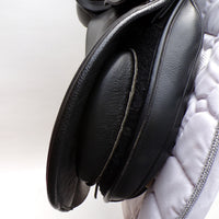Kent and Masters Original High Wither GP saddle, Adjustable Gullet, 17.5", Black (SKU484)