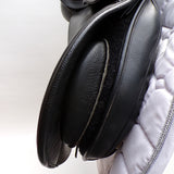 Kent and Masters Original High Wither GP saddle, Adjustable Gullet, 17.5", Black (SKU484)