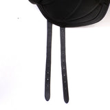 Albion Fabrento Dressage Saddle, 17" Wide (Adjusta Model), Black (SKU146)