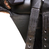 Kent and Masters Original High Wither GP saddle, Adjustable Gullet, 17.5", Black (SKU484)