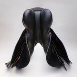 Kent and Masters Original High Wither GP saddle, Adjustable Gullet, 17.5", Black (SKU484)