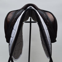 Kontact Lite Monoflap Jump Saddle 17.5" Medium, Brown (SKU442)