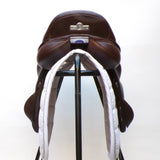 Bates Advanta Monoflap XC / Jump saddle (Adjustable), 17.5", Brown (Easy Change System) (SKU550) - BUY IT NOW