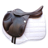 Bates Advanta Monoflap XC / Jump saddle (Adjustable), 17.5", Brown (Easy Change System) (SKU550) - BUY IT NOW