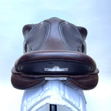 Bates Advanta Monoflap XC / Jump saddle (Adjustable), 17.5", Brown (Easy Change System) (SKU550) - BUY IT NOW