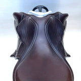Bates Advanta Monoflap XC / Jump saddle (Adjustable), 17.5", Brown (Easy Change System) (SKU550) - BUY IT NOW