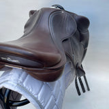 Bates Advanta Monoflap XC / Jump saddle (Adjustable), 17.5", Brown (Easy Change System) (SKU550) - BUY IT NOW