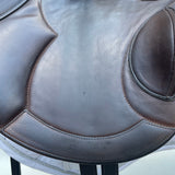 Bates Advanta Monoflap XC / Jump saddle (Adjustable), 17.5", Brown (Easy Change System) (SKU550) - BUY IT NOW