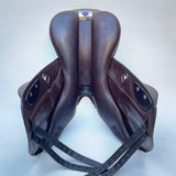Bates Advanta Monoflap XC / Jump saddle (Adjustable), 17.5", Brown (Easy Change System) (SKU550) - BUY IT NOW