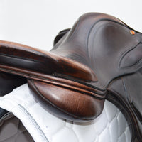 Kontact Lite Monoflap Jump Saddle 17.5" Medium, Brown (SKU442)