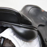 Albion Legend K2 Jump saddle - 17.5" Medium Wide (Adjusta Model), Black (SKU222)