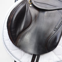Kontact Lite Monoflap Jump Saddle 17.5" Medium, Brown (SKU442)