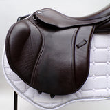 GFS Transition PX Jump Saddle S706, Adjustable Gullet - 16.5" Brown (SKU556) - BUY IT NOW