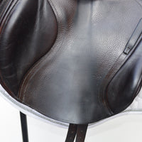 Kontact Lite Monoflap Jump Saddle 17.5" Medium, Brown (SKU442)