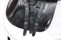 Albion Legend K2 Jump saddle - 17.5" Medium Wide (Adjusta Model), Black (SKU222)
