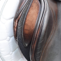 Kontact Lite Monoflap Jump Saddle 17.5" Medium, Brown (SKU442)